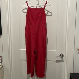 Linen/Rayon jumpsuit